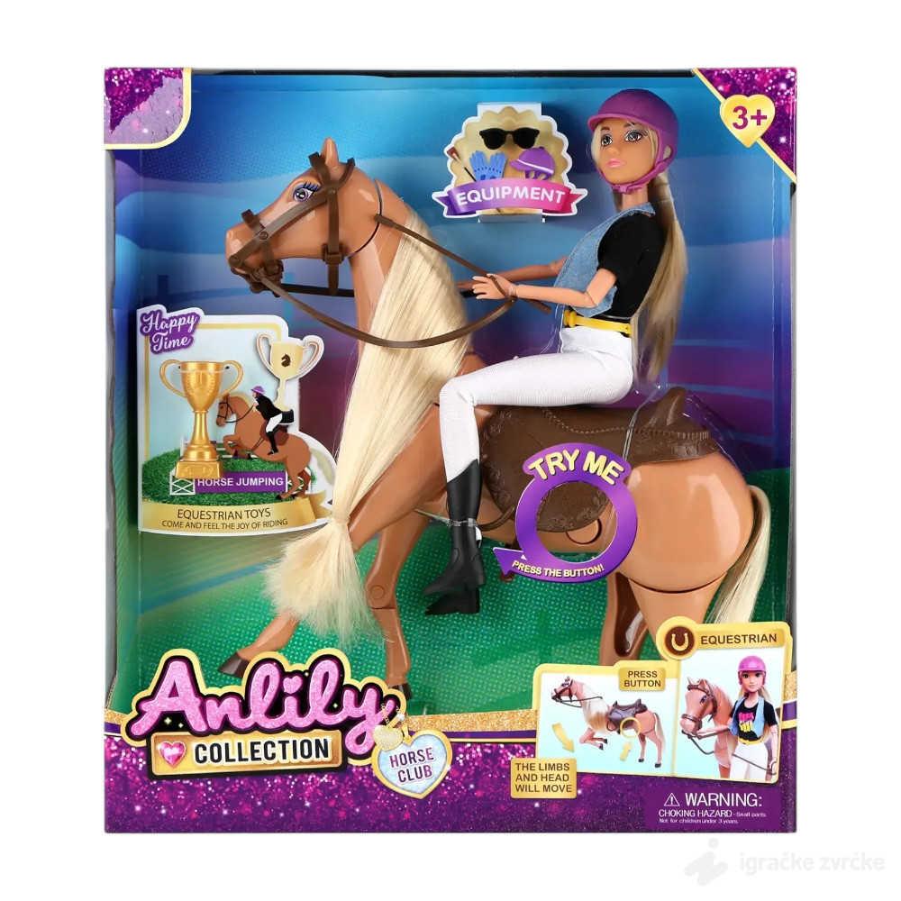 Anlily lutka na konju