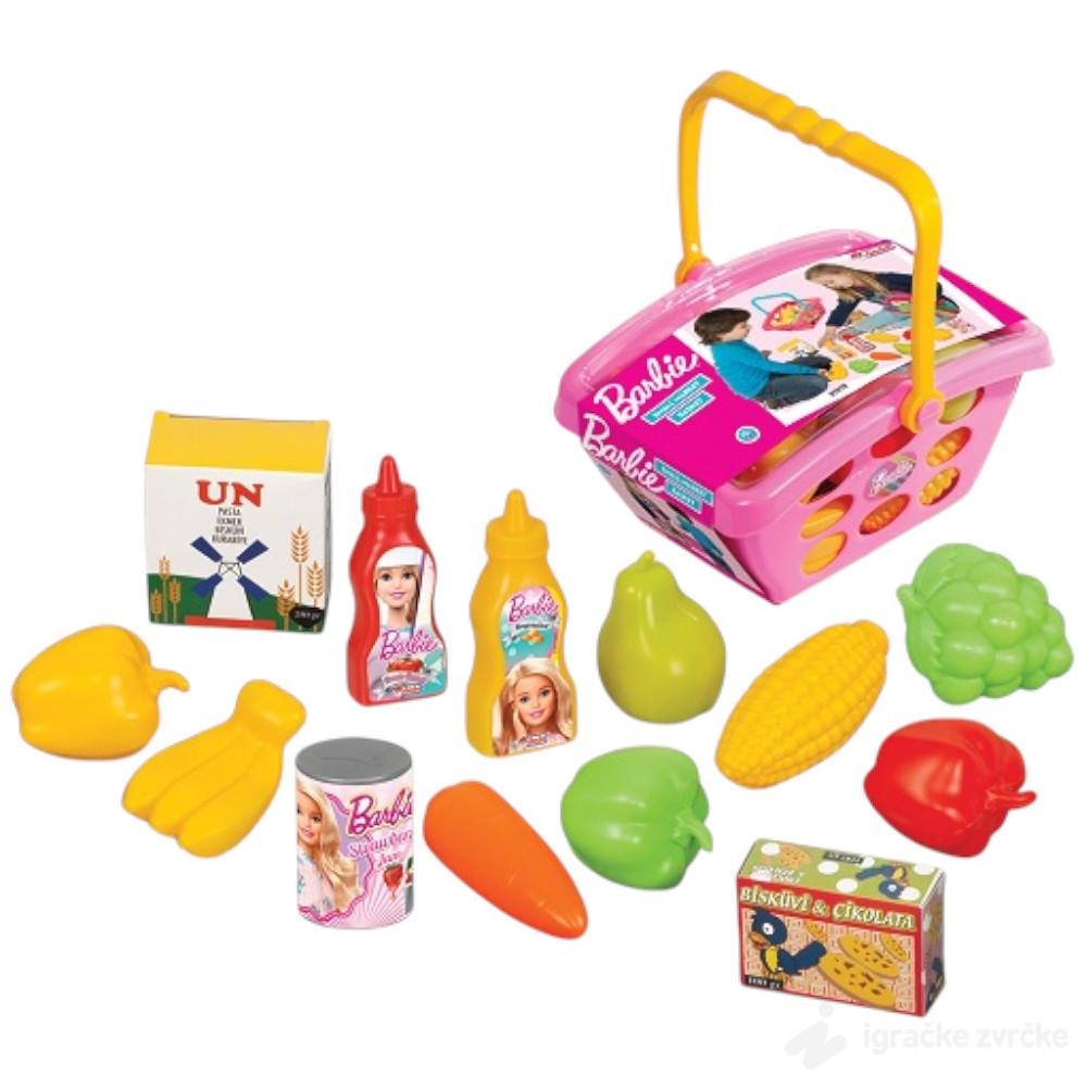 BARBIE Korpa za market