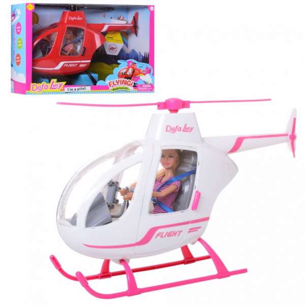 Barbika sa helikopterom - Lutka Defa Lucy Pilot