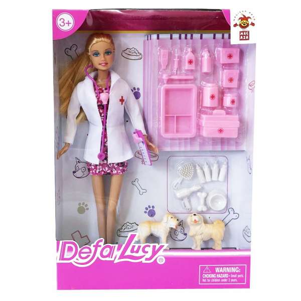 Barbika veterinar Defa Lucy sa kucama