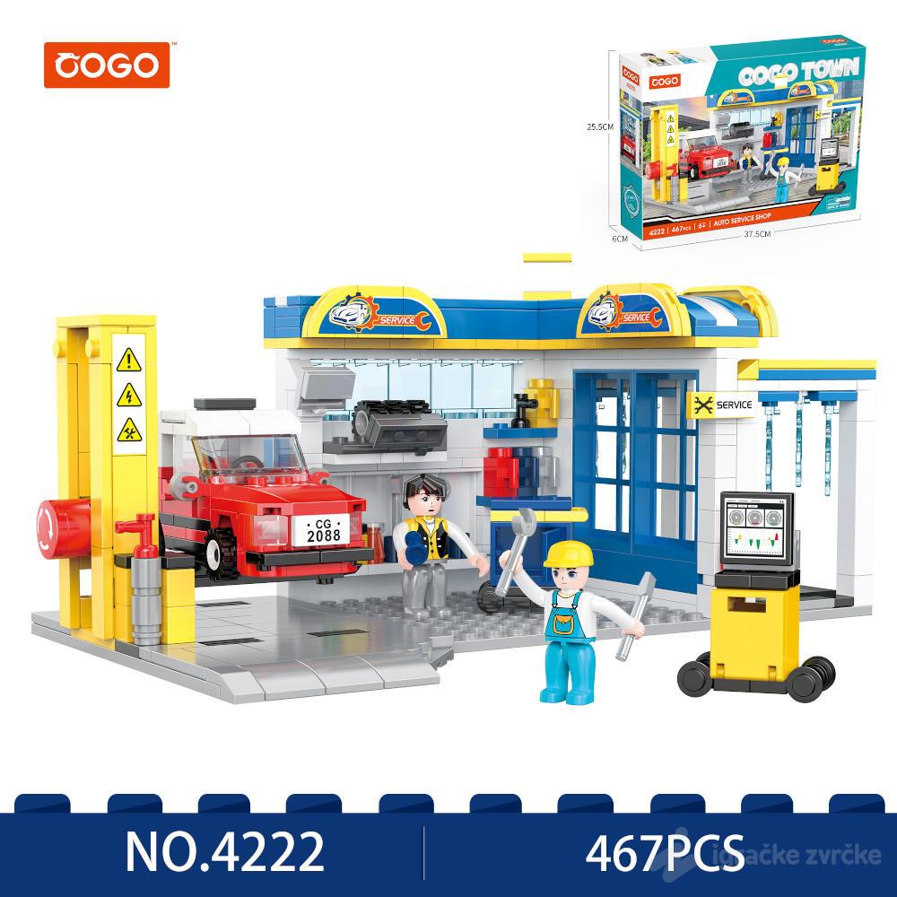 COGO Kocke Auto servis (467pcs)