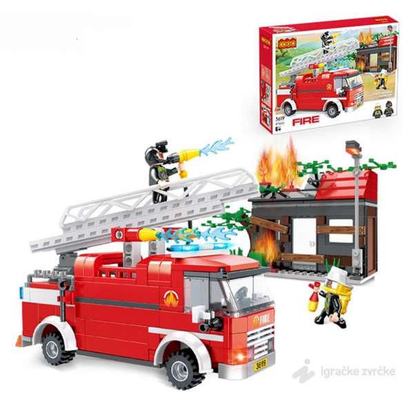 COGO Kocke Vatrogasni kamion 3619 (411kom)