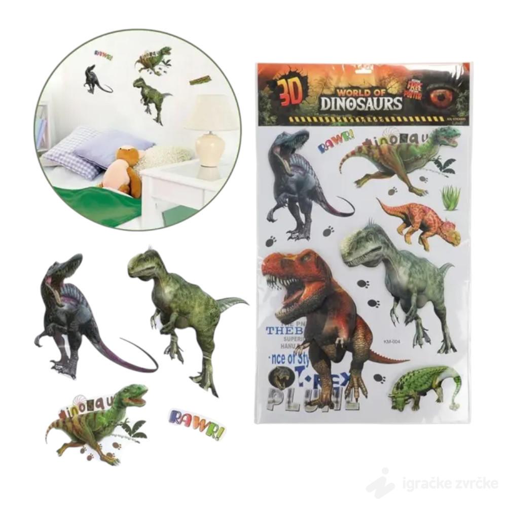 Dekorativni stikeri za zid DINOSAURUS