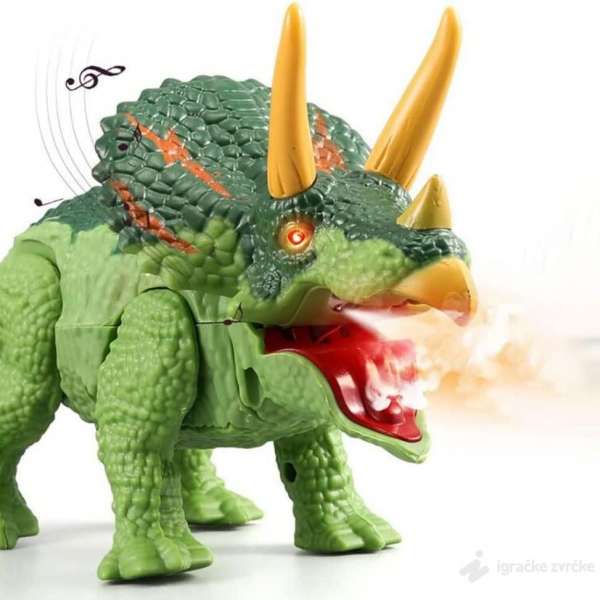 Dinosaurus igračka koja BLJUJE VATRU!