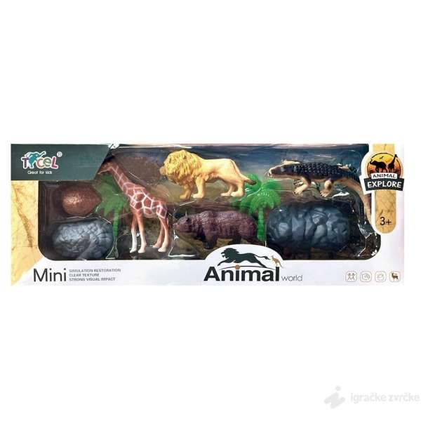 Divlje životinje igračke set 4u1