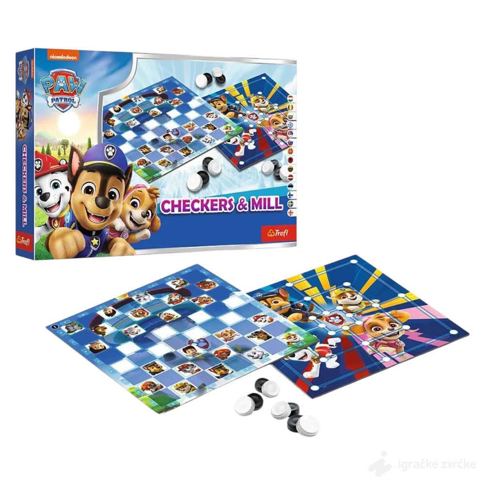 Društvene igre 2u1 Patrolne šape