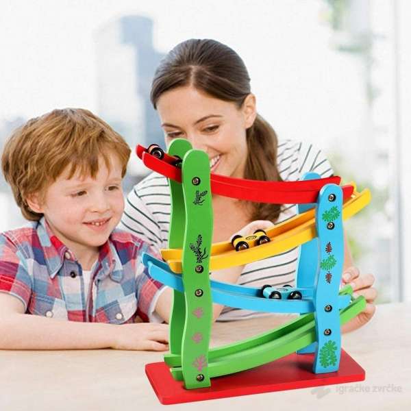 Drvena igračka Kaskade - Pametne igračke za bebe