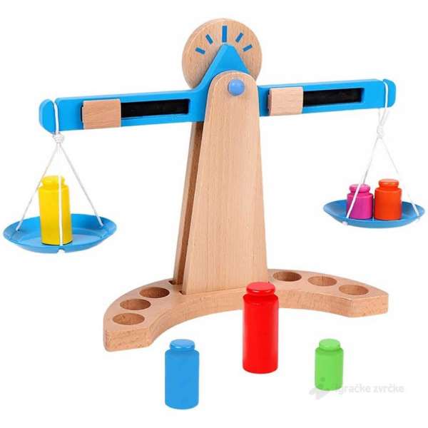 Drvena Vaga igračka za decu
