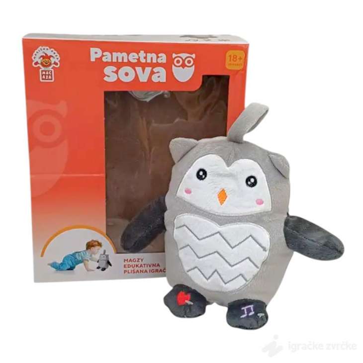 Edukativna igračka PAMETNA SOVA