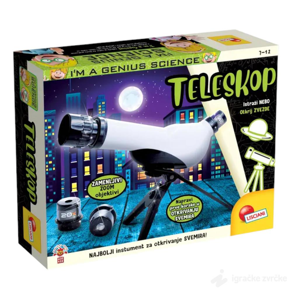 Edukativni set Teleskop Lisciani