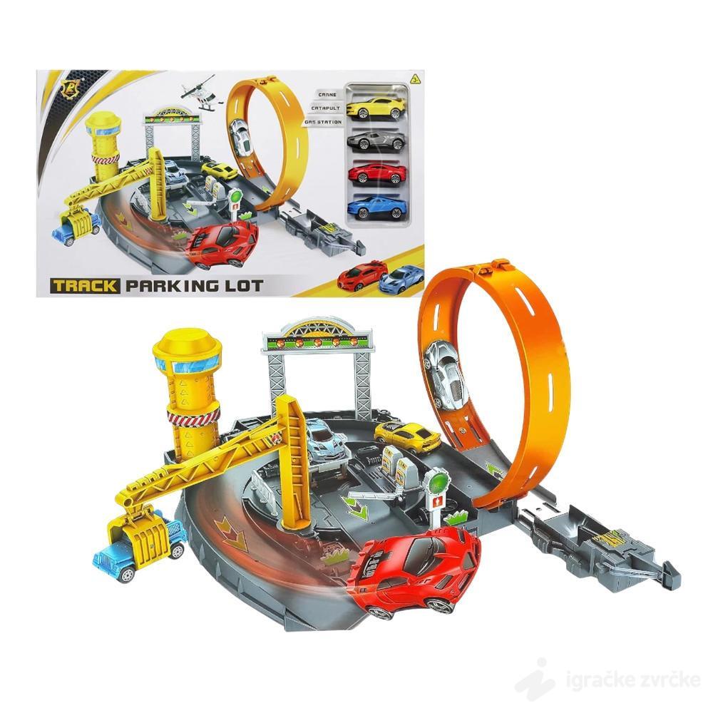 Garaža sa 4 autića TRACK