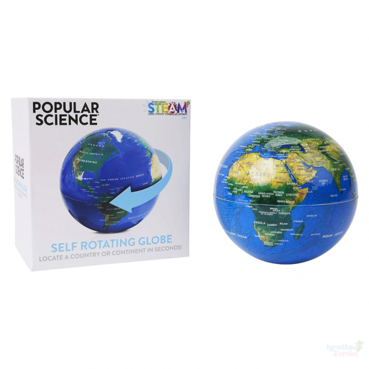 Globus samorotirajući POPULAR SCIENCE