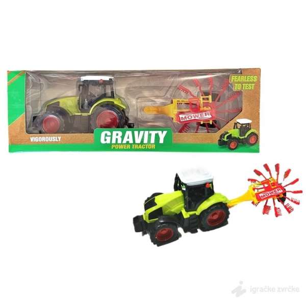 Igračka Traktor sa grabuljama