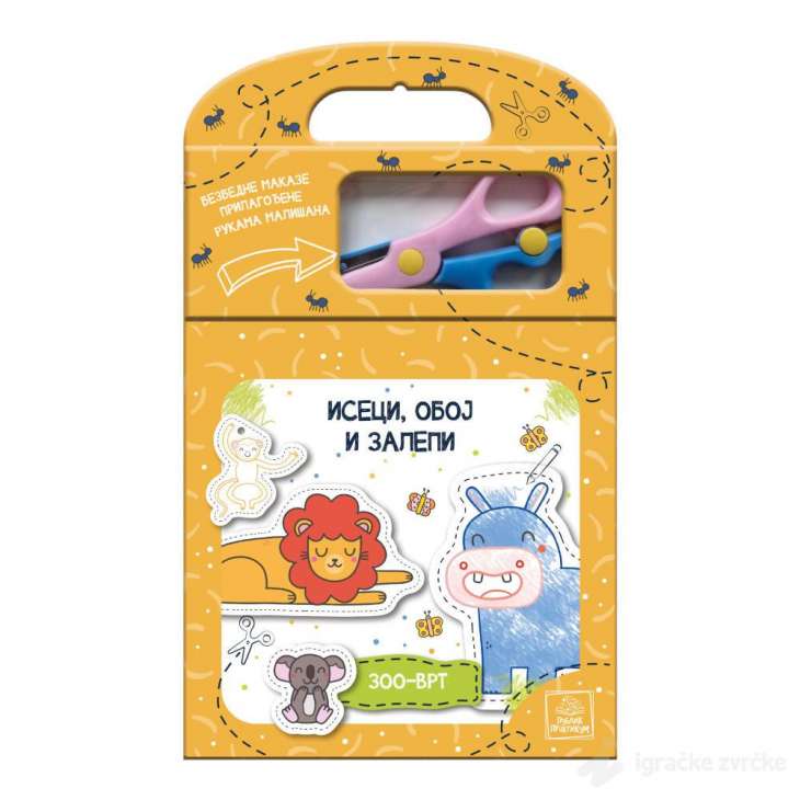 Iseci, oboj i zalepi - Zoo vrt