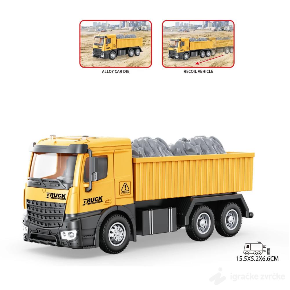 Kamion kiper sa zvukom i svetlom 1:32