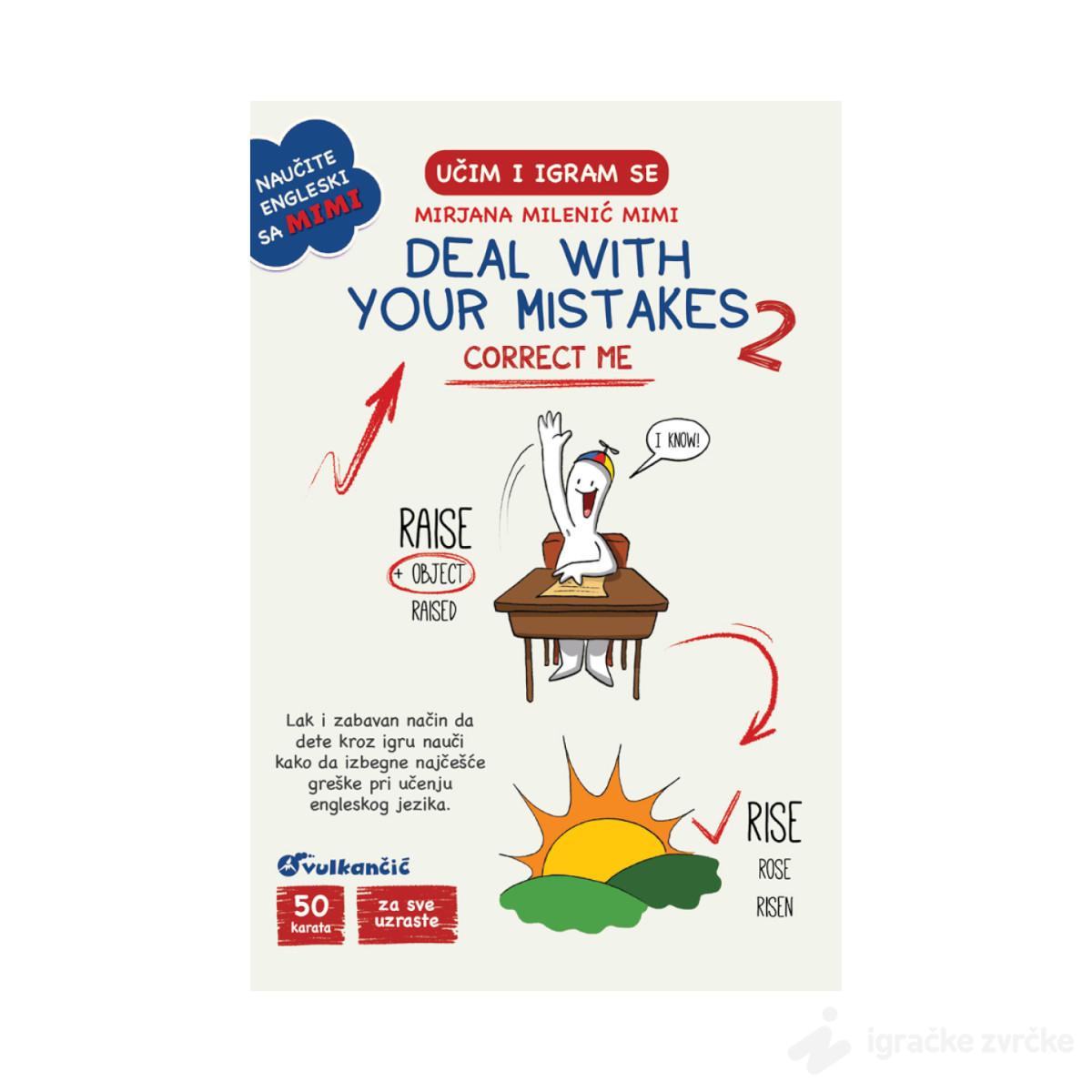 Kartice za decu - Deal with your mistakes 2 (Correc me )