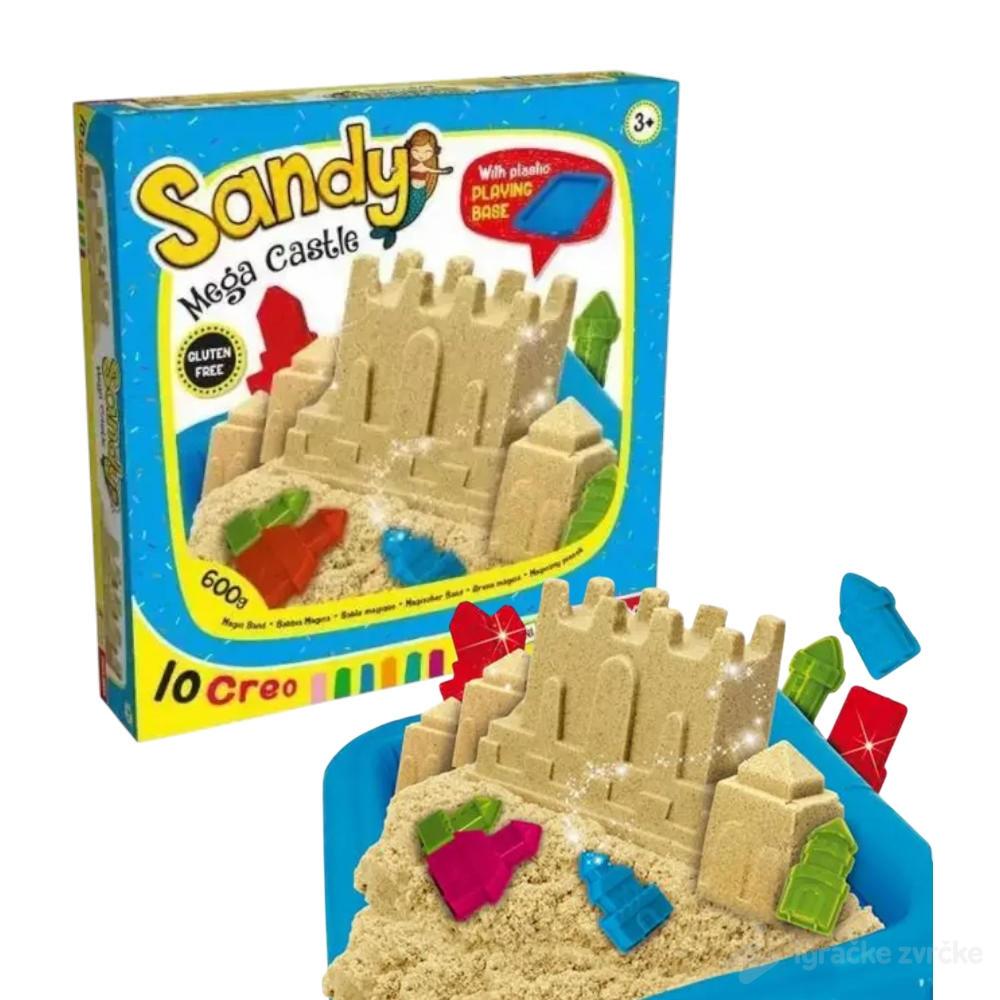 Kinetički pesak sa posudom i modlama