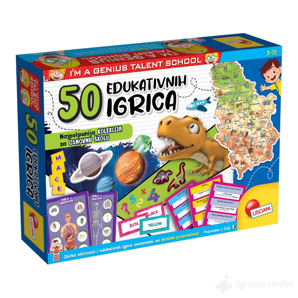 Mali Genije 50 edukativnih igara LISICANI