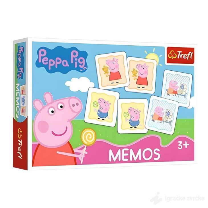 MINI MEMO PEPA igra memorije
