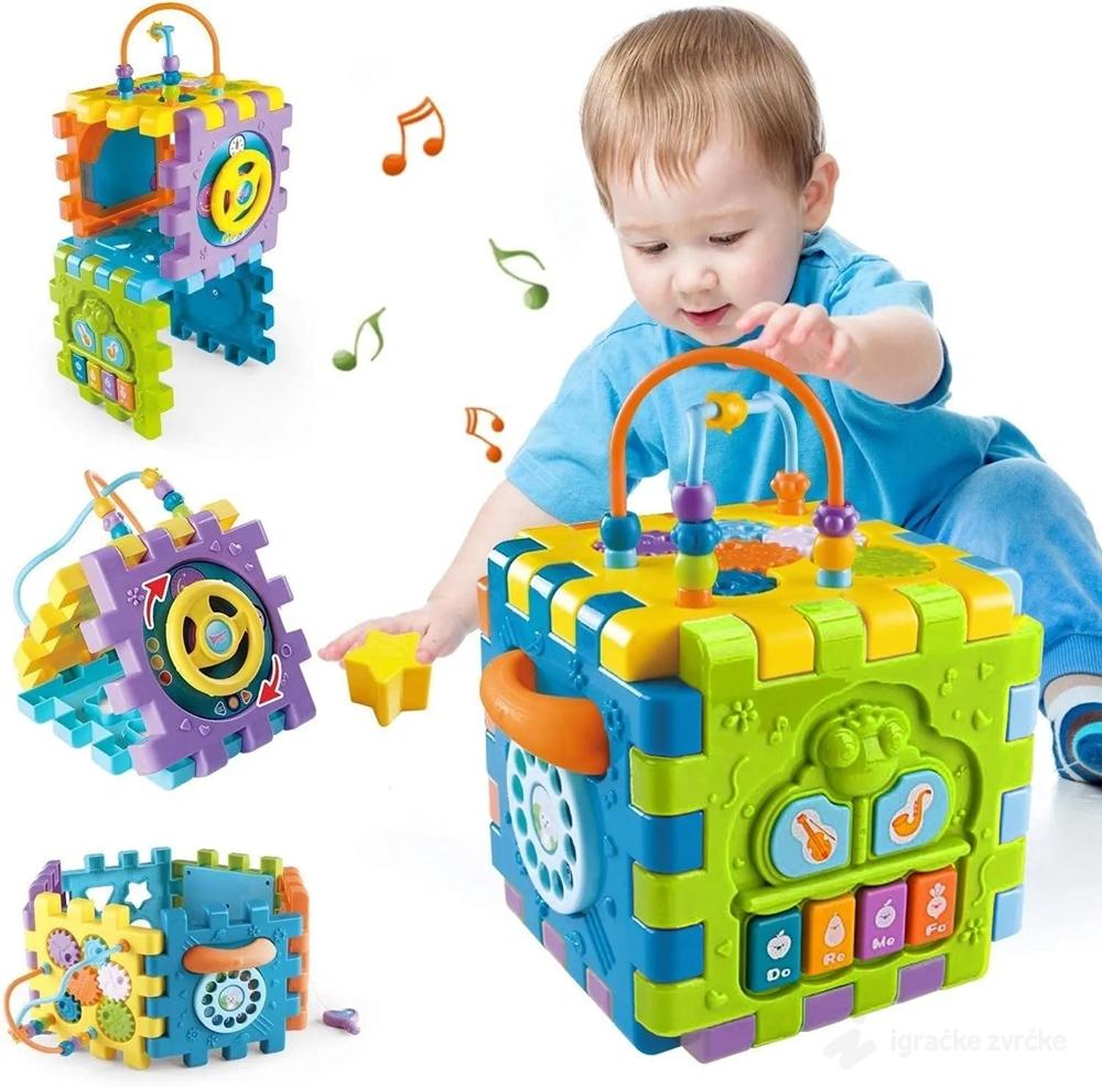 Multifunkcionalna Kocka Za Bebe 6u1