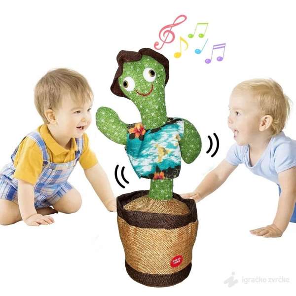 Muzički Kaktus koji ponavlja reči i pleše - HIT!
