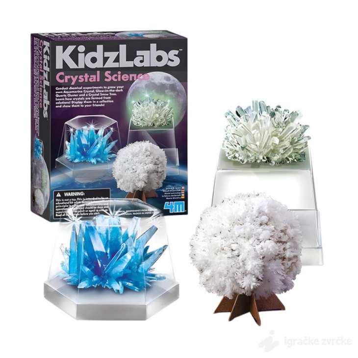 Naučni set za UZGOJ KRISTALA