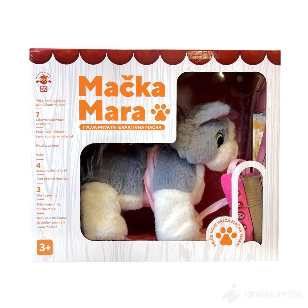 Plišana mačka MARA koja hoda i priča