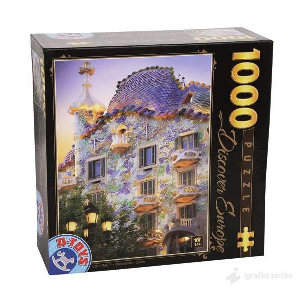 Puzzle 1000kom Casa Batlo BARSELONA