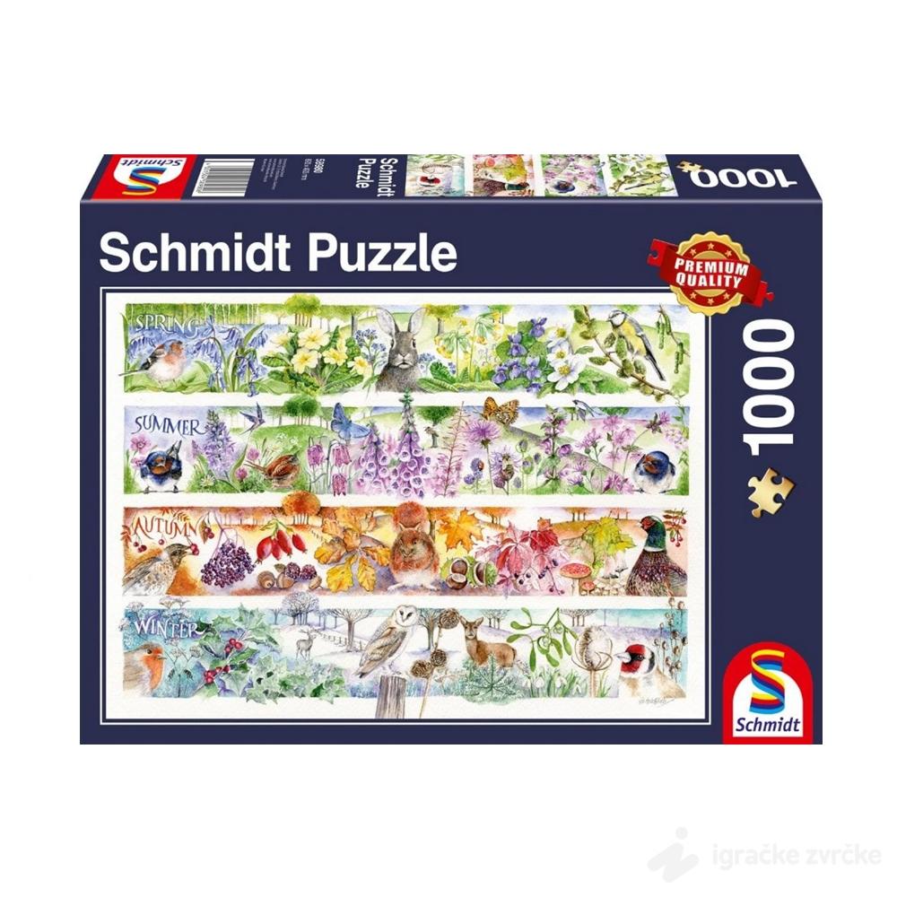  Schmidt Slagalica Godišnja doba 1000pcs