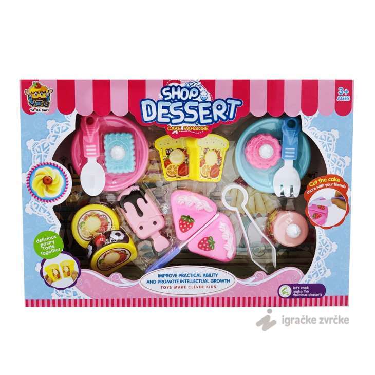 Set za igranje poslastičarnica Shop Dessert