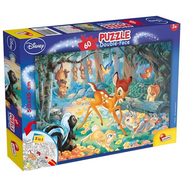 Slagalica Bambi - Lisciani Puzzle za decu (60 pcs)