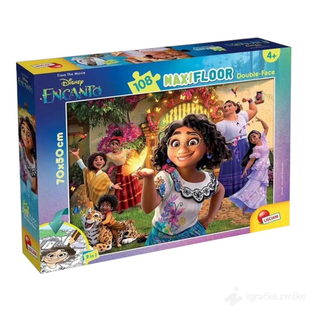 Slagalica Encanto 2u1 MAXI (108pcs) Lisciani