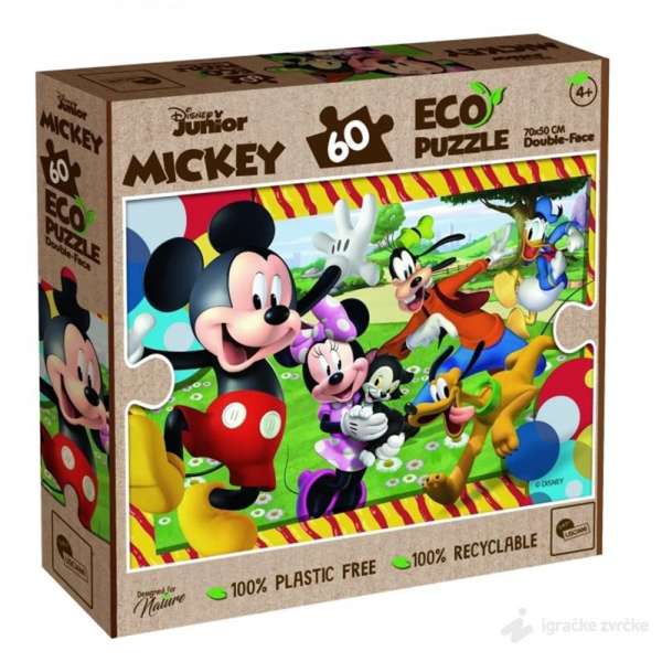 Slagalica Mickey Mouse 60pcs - EKO Lisciani