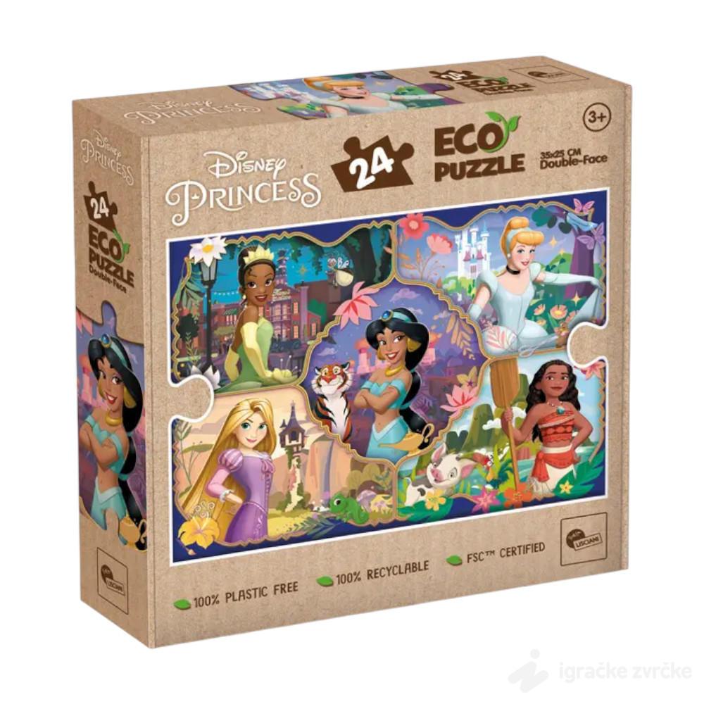 Slagalica Princess 2u1 (24pcs) ECO Lisciani