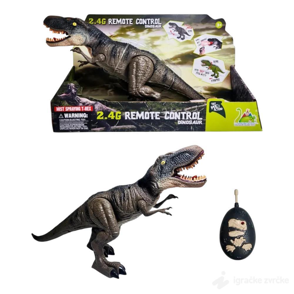 T-Rex na daljinski sa parom i zvukom