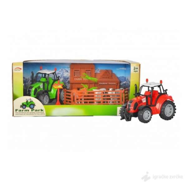 Traktor igračka sa farmom i životinjama