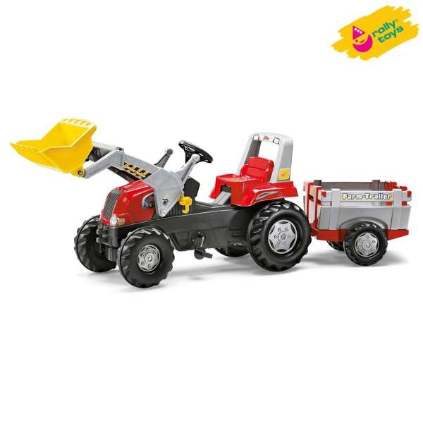 Traktor Rolly Junior sa kašikom i prikolicom (811397)