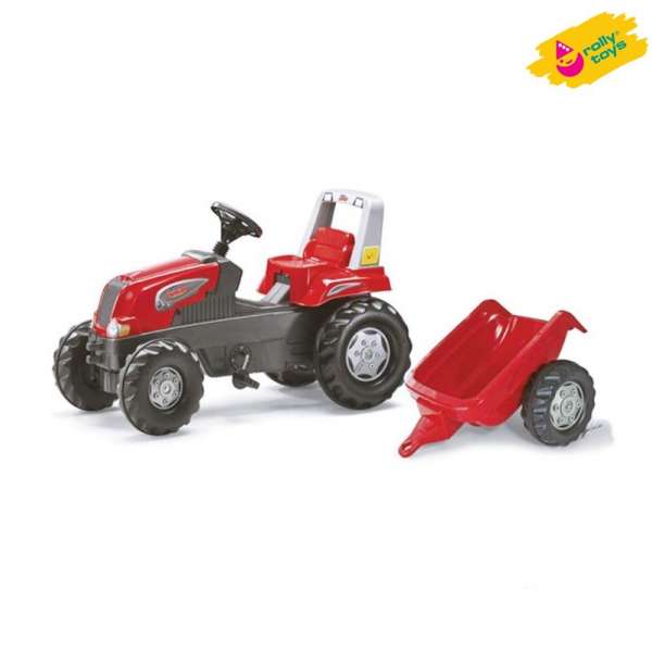 Traktor za decu Rolly Junior sa prikolicom (800315)