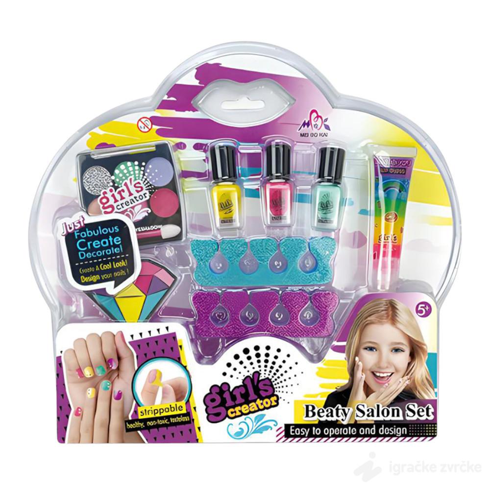 UKRASI NOKTE set za devojčice