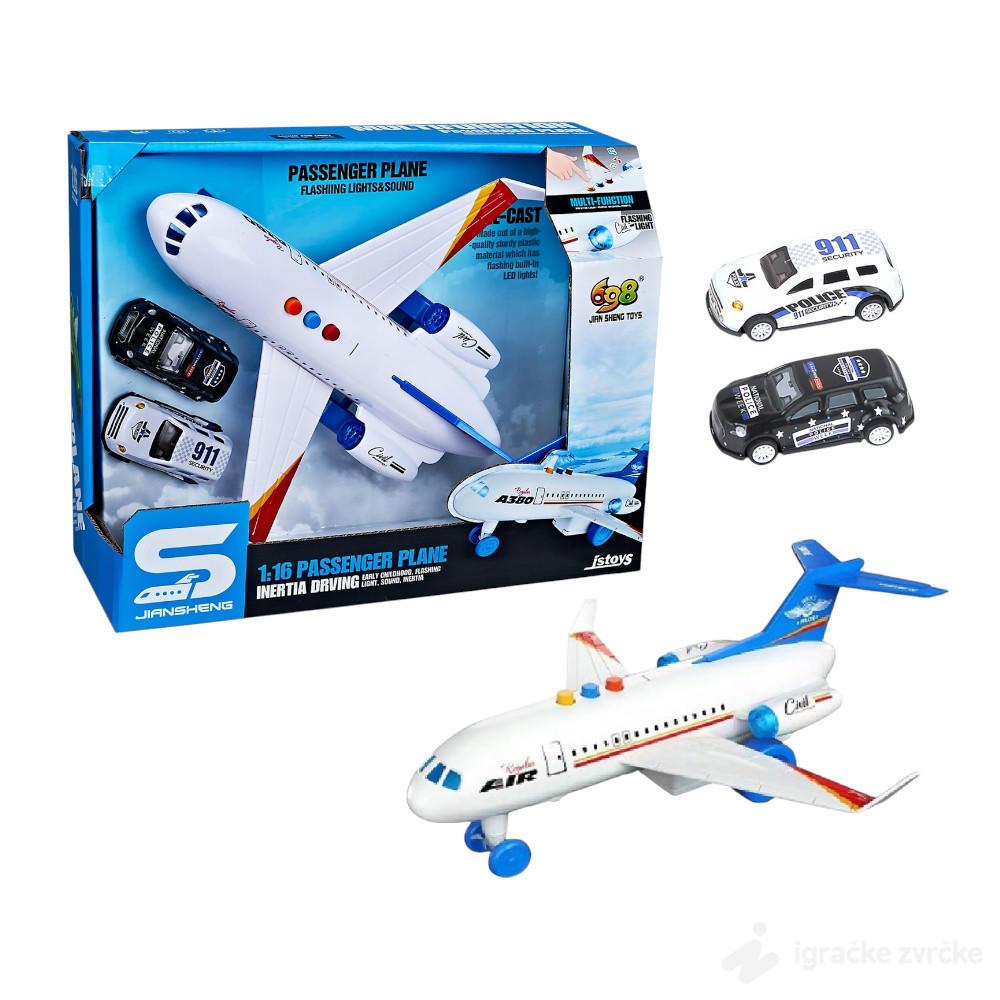 Veliki Muzički avion + 2 autića