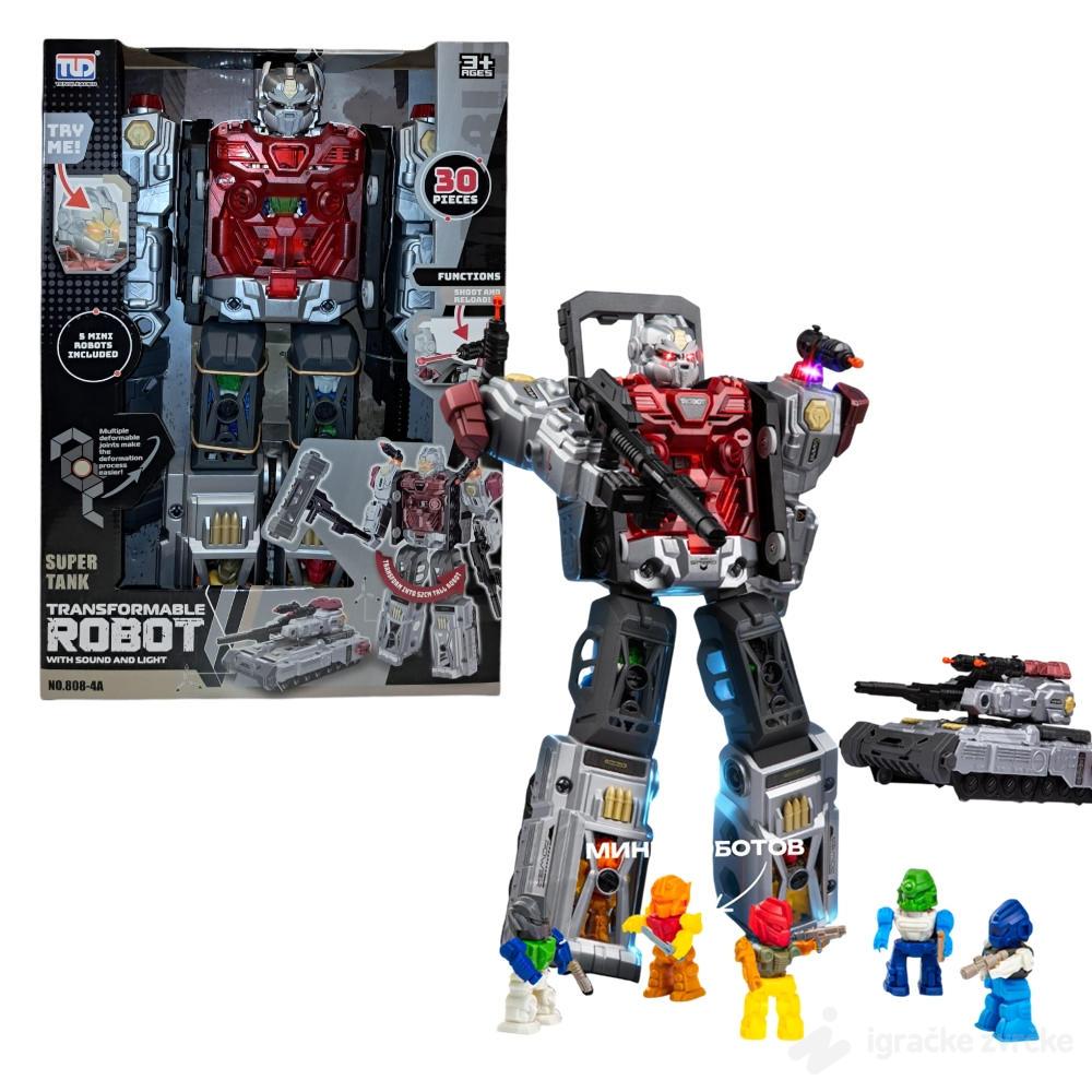 Veliki Transformers robot TENK (49cm)