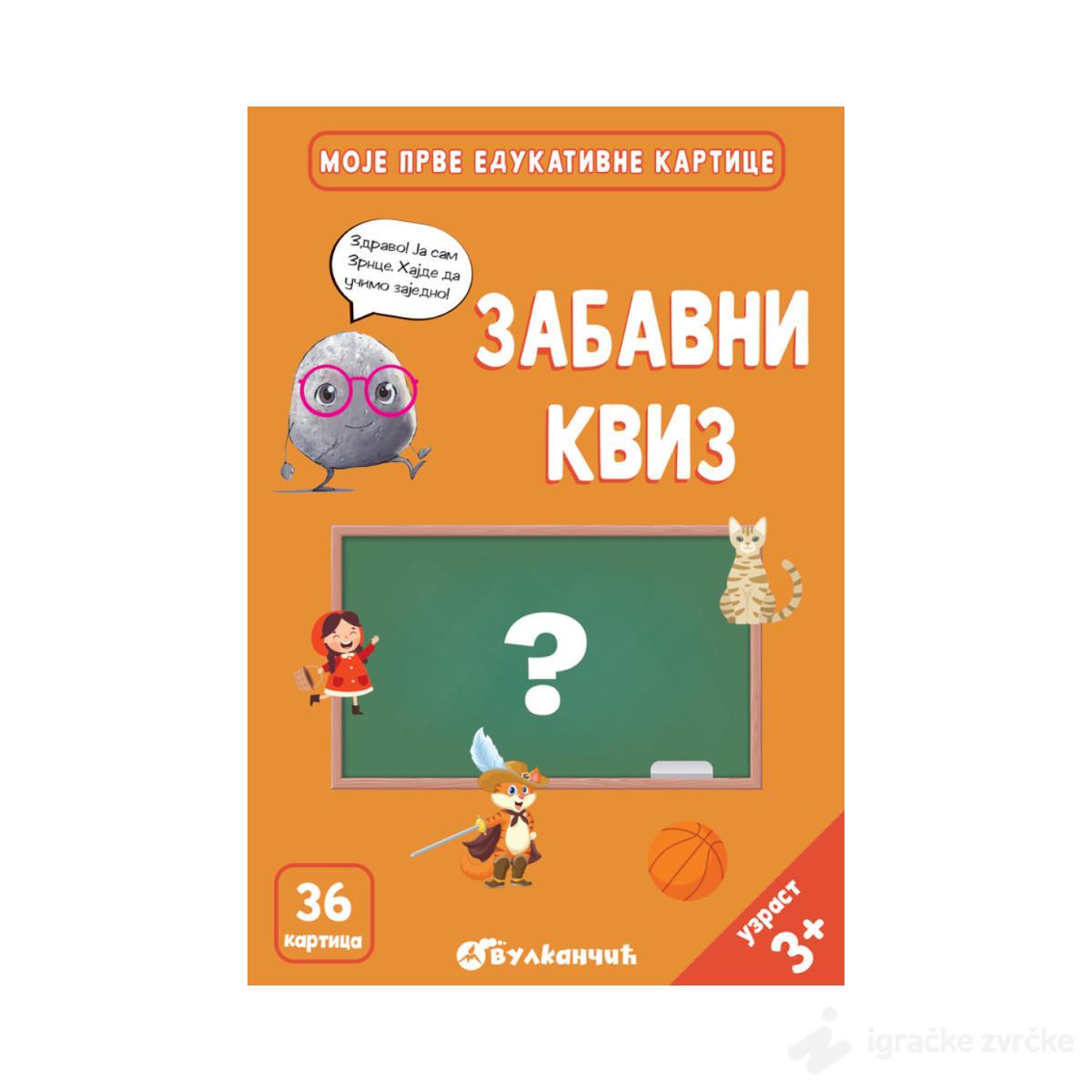 Zrnce kartice - Zabavni kviz