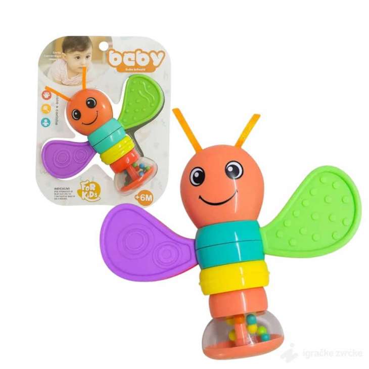 Zvečka za bebe LEPTIR