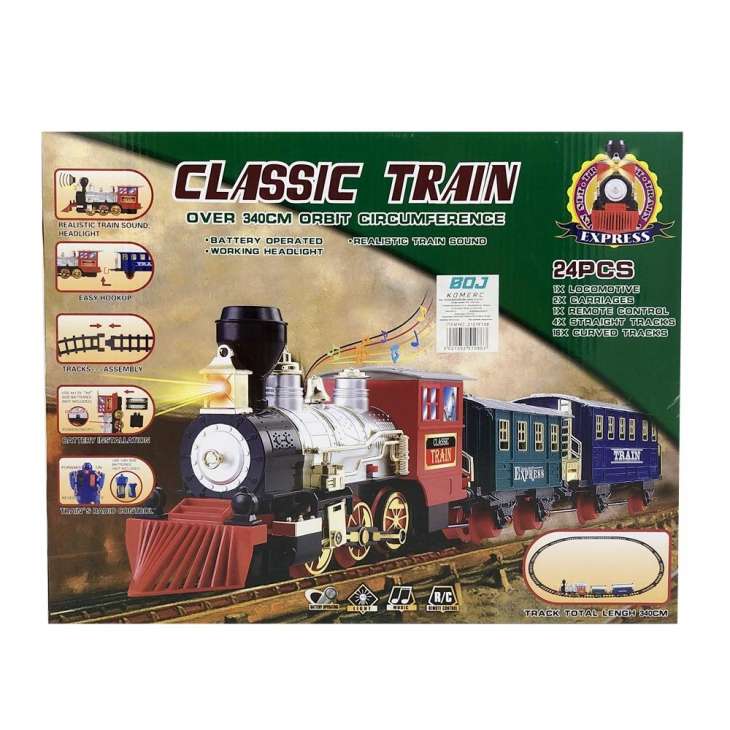 Voz igračka na daljinski Classic Train