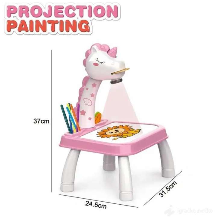 Projektor za crtanje za decu JEDNOROG