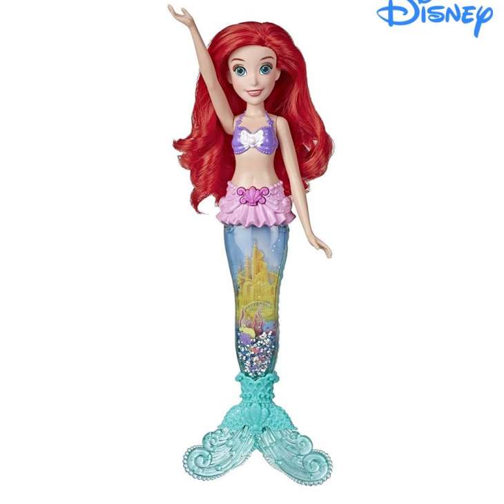 Ariel lutka sa svetlećim repom Glitter'n'Glow Disney®