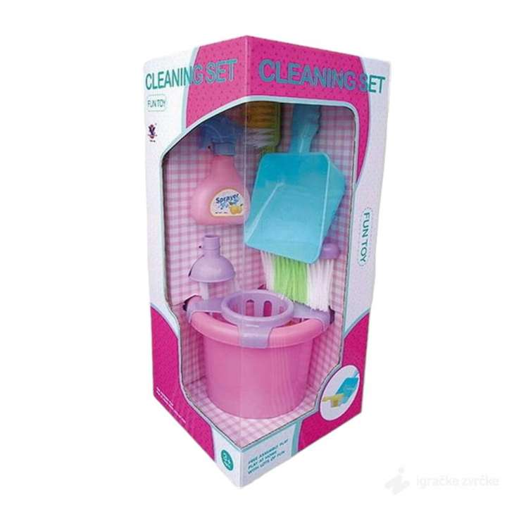 Zabavni set za čišćenje za decu