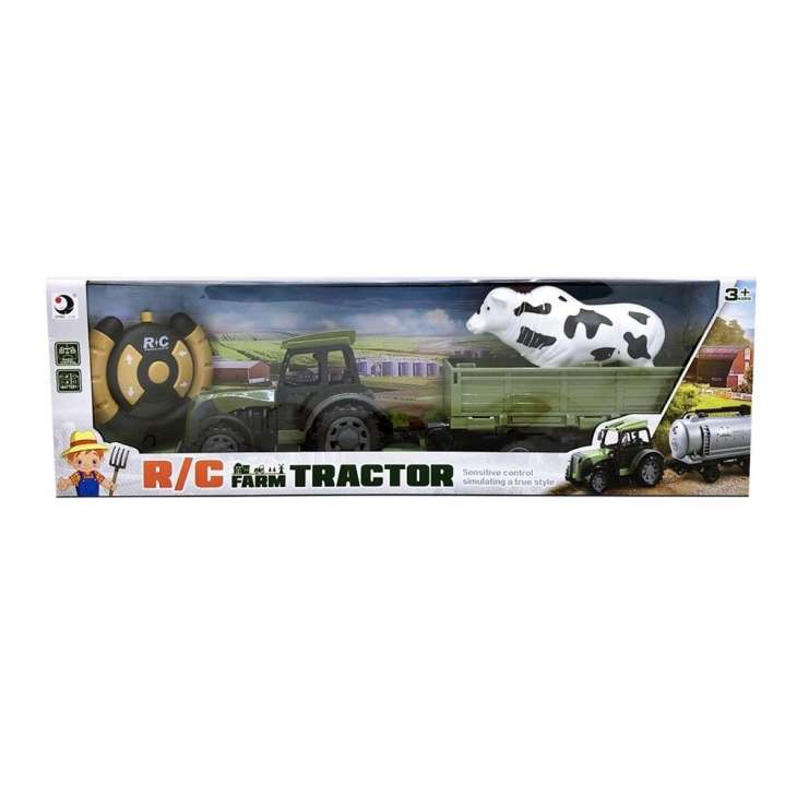 Traktor na daljinski sa prikolicom RC