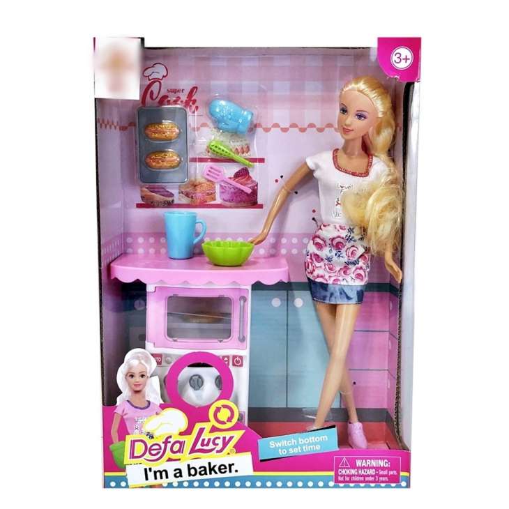 Barbika kuvarica sa šporetom Defa Lucy