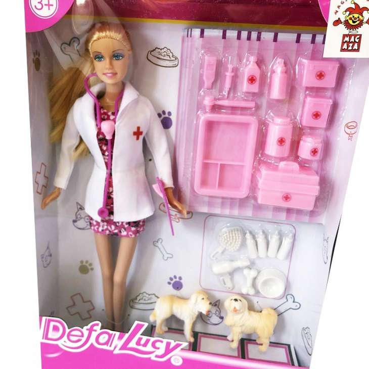 Barbika veterinar Defa Lucy sa kucama